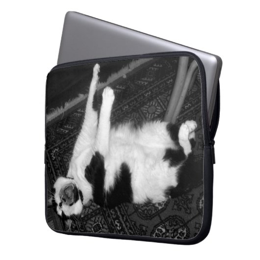 Screeningkat Laptop Sleeve (Voorkant Links)