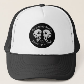 ScreeningSkulls Motorcycle Club Trucker Pet