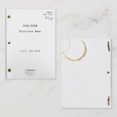 Screenplay IIc Visitekaartje (Voorkant / Achterkant)