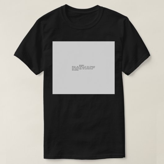 Screenplay van het sociale Netwerk - David Fincher T-shirt (Design voorkant)