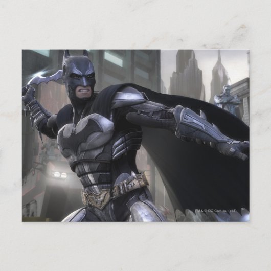 Screenshot: Batman Briefkaart (Voorkant)