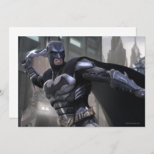 Screenshot: Batman Kaart (Voorkant / Achterkant)