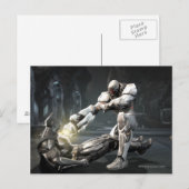 Screenshot: Batman vs Cyborg Briefkaart (Voorkant / Achterkant)