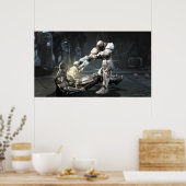 Screenshot: Batman vs Cyborg Poster (Keuken)