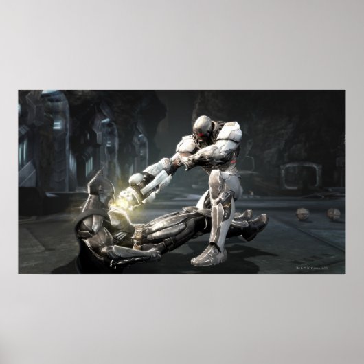 Screenshot: Batman vs Cyborg Poster (Voorkant)