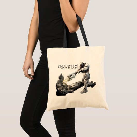 Screenshot: Batman vs Cyborg Tote Bag (Voorkant (product))