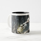 Screenshot: Batman vs Cyborg Tweekleurige Koffiemok (Voorkant links)