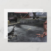 Screenshot: Batman vs Flash Briefkaart (Voorkant / Achterkant)