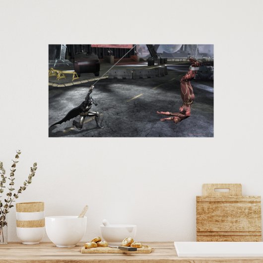 Screenshot: Batman vs Flash Poster (Keuken)