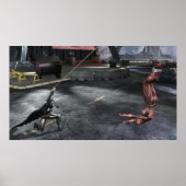 Screenshot: Batman vs Flash Poster (Voorkant)