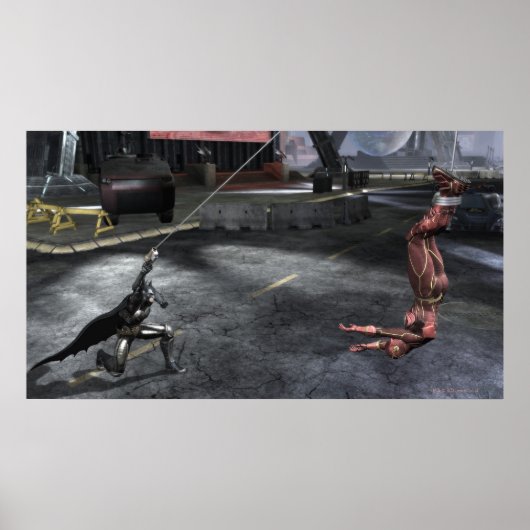 Screenshot: Batman vs Flash Poster (Voorkant)