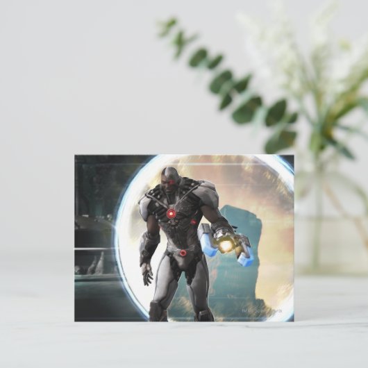 Screenshot: Cyborg 2 Briefkaart (Staand voorkant)