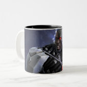 Screenshot: Cyborg 2 Tweekleurige Koffiemok (Voorkant links)