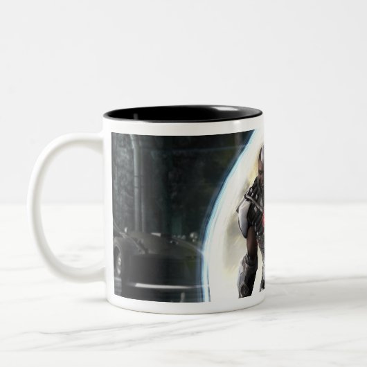 Screenshot: Cyborg 2 Tweekleurige Koffiemok (Links)