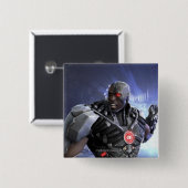 Screenshot: Cyborg 2 Vierkante Button 5,1 Cm (Voorkant /achterkant)