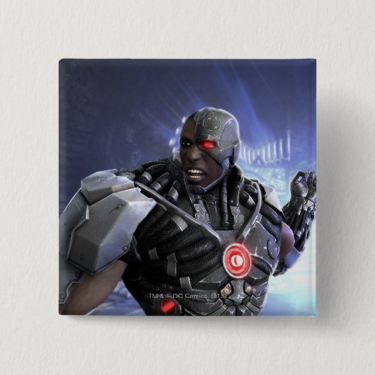 Screenshot: Cyborg 2 Vierkante Button 5,1 Cm (Voorkant)