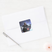 Screenshot: Cyborg 2 Vierkante Sticker (Envelop)