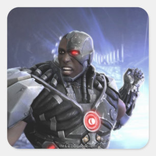 Screenshot: Cyborg 2 Vierkante Sticker