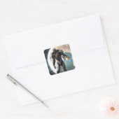 Screenshot: Cyborg 2 Vierkante Sticker (Envelop)