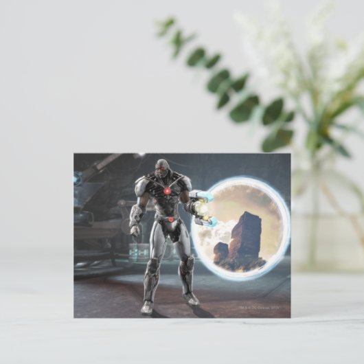 Screenshot: Cyborg 3 Briefkaart (Staand voorkant)