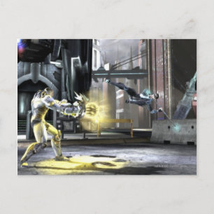 Screenshot: Cyborg vs Nightwing 2 Briefkaart