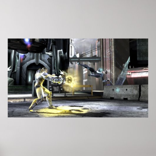 Screenshot: Cyborg vs Nightwing 2 Poster (Voorkant)