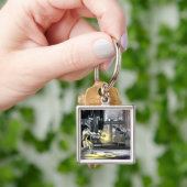 Screenshot: Cyborg vs Nightwing 2 Sleutelhanger (Hand)