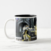 Screenshot: Cyborg vs Nightwing 2 Tweekleurige Koffiemok (Links)