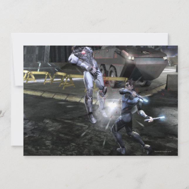 Screenshot: Cyborg vs Nightwing 3 (Voorkant)