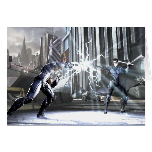 Screenshot: Cyborg vs Nightwing 4 (Voorkant Horizontaal)