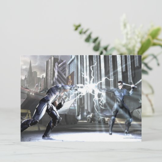 Screenshot: Cyborg vs Nightwing 4 Kaart (Staand voorkant)