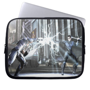 Screenshot: Cyborg vs Nightwing 4 Laptop Sleeve