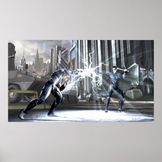 Screenshot: Cyborg vs Nightwing 4 Poster (Voorkant)