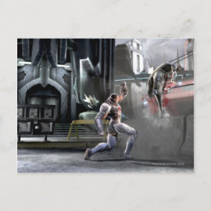 Screenshot: Cyborg vs Nightwing Briefkaart