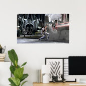 Screenshot: Cyborg vs Nightwing Poster (Thuiskantoor)