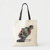 Screenshot: Cyborg vs Nightwing Tote Bag (Voorkant)
