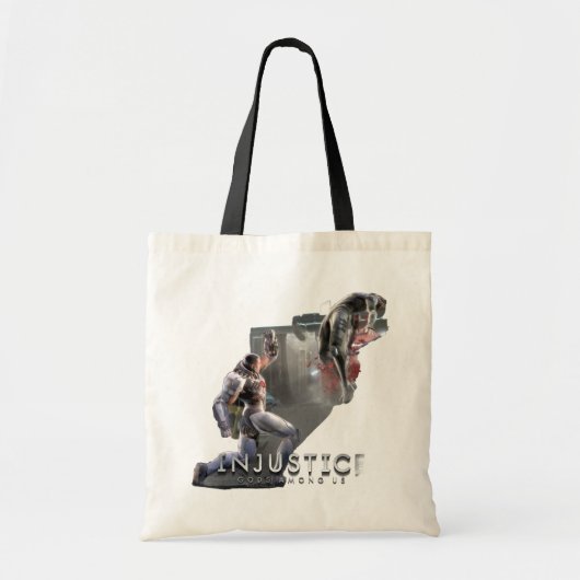Screenshot: Cyborg vs Nightwing Tote Bag (Voorkant)