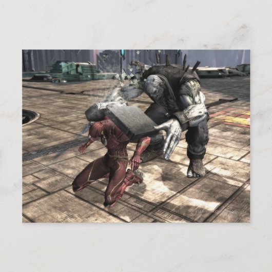 Screenshot: Flash vs. Grundy 2 Briefkaart (Voorkant)