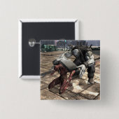 Screenshot: Flash vs. Grundy 2 Vierkante Button 5,1 Cm (Voorkant /achterkant)