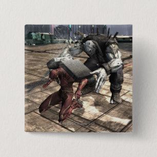 Screenshot: Flash vs. Grundy 2 Vierkante Button 5,1 Cm