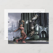 Screenshot: Flash vs. Grundy 3 Briefkaart (Voorkant / Achterkant)