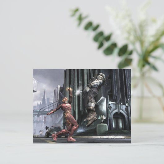 Screenshot: Flash vs. Grundy 3 Briefkaart (Staand voorkant)