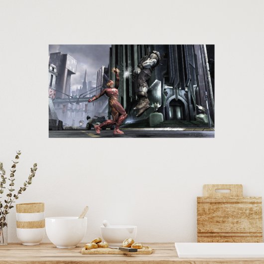 Screenshot: Flash vs. Grundy 3 Poster (Keuken)