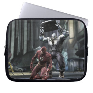 Screenshot: Flash vs. Grundy Laptop Sleeve