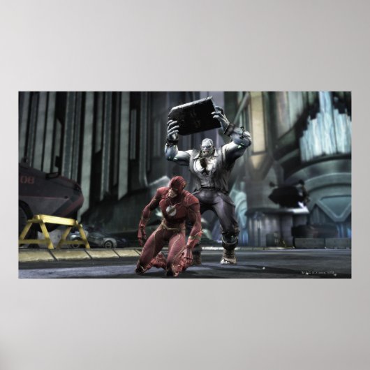 Screenshot: Flash vs. Grundy Poster (Voorkant)