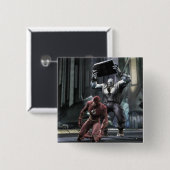 Screenshot: Flash vs. Grundy Vierkante Button 5,1 Cm (Voorkant /achterkant)