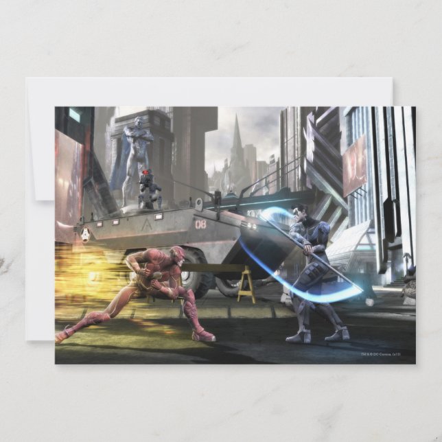 Screenshot: Flash vs Nightwing (Voorkant)