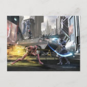 Screenshot: Flash vs Nightwing Briefkaart (Voorkant)