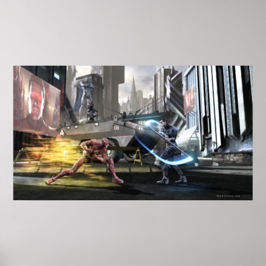 Screenshot: Flash vs Nightwing Poster (Voorkant)