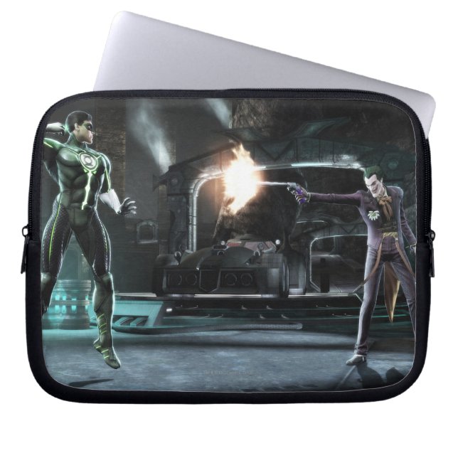 Screenshot: Green Lantern vs Joker Laptop Sleeve (Voorkant)